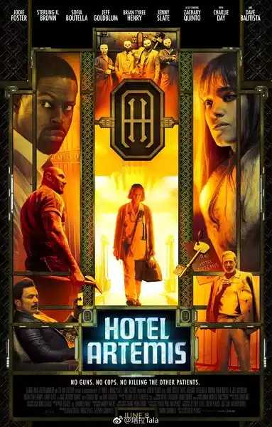 Hotel Artemis (2018) 4k