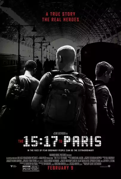 The 15:17 to Paris (2018) 4k