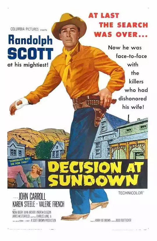 Decision at Sundown (1957) 4k