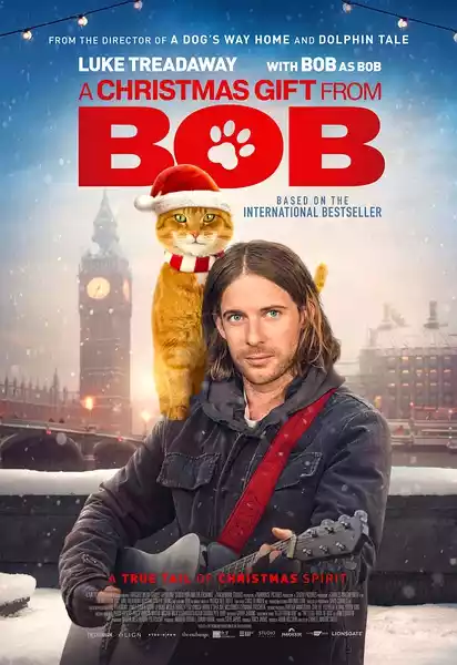 A Christmas Gift from Bob (2021) 4k