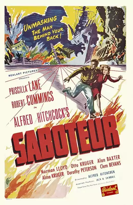 Saboteur (1942) 4k