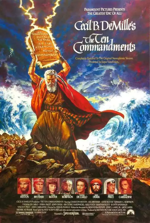 The Ten Commandments (1956) 4k