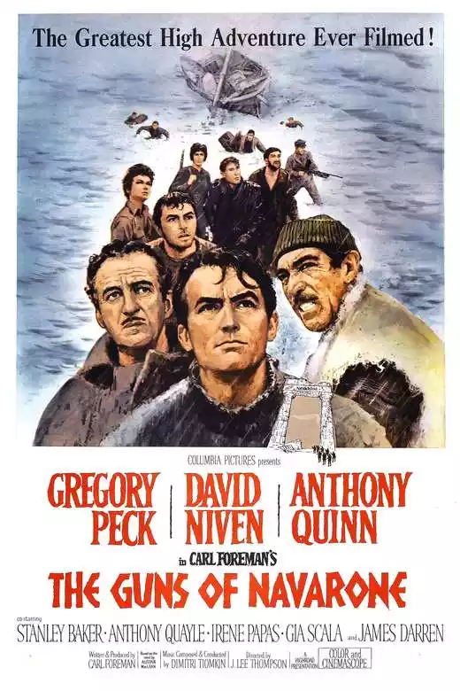 The Guns of Navarone (1961) 4k