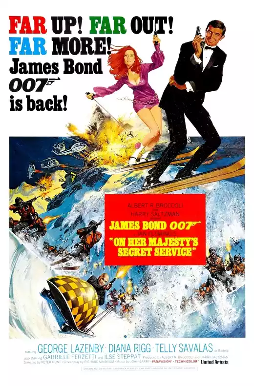 On Her Majesty's Secret Service (1969) 4k