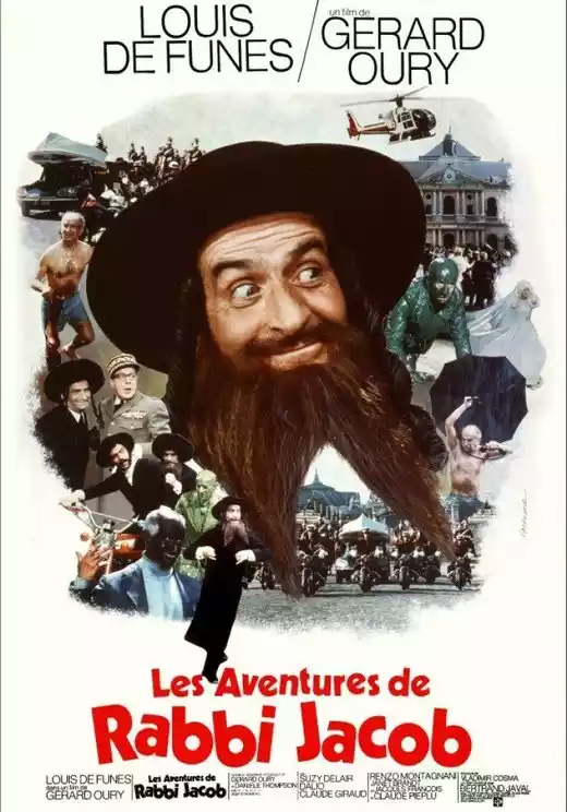 Les aventures de Rabbi Jacob (1973) 4k