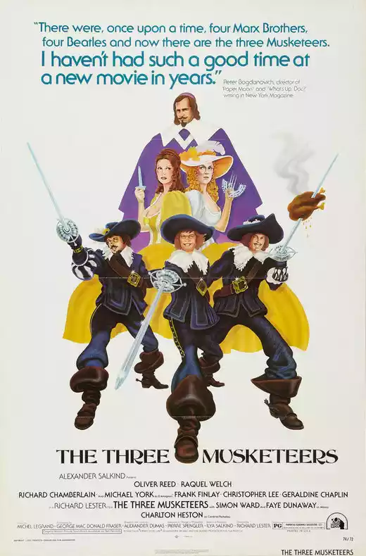 The Three Musketeers (1973) 4k