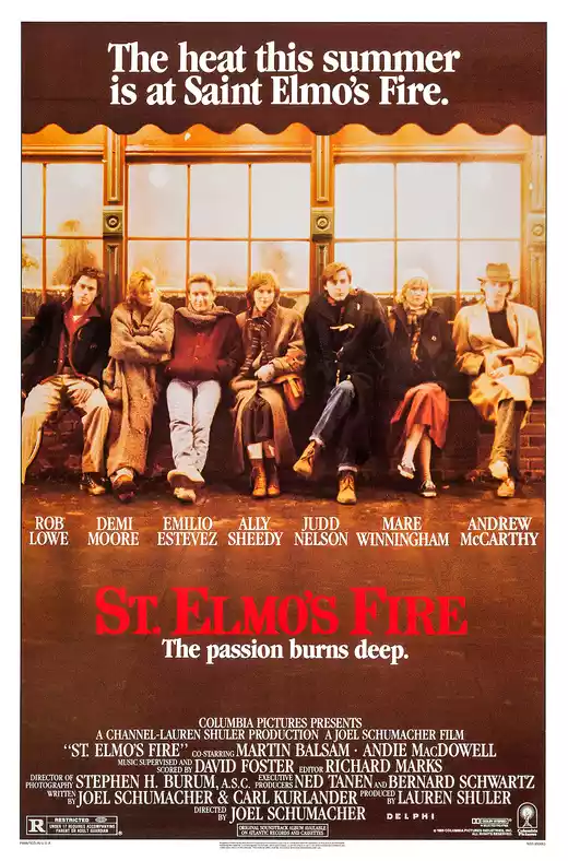 St. Elmo's Fire (1985) 4k