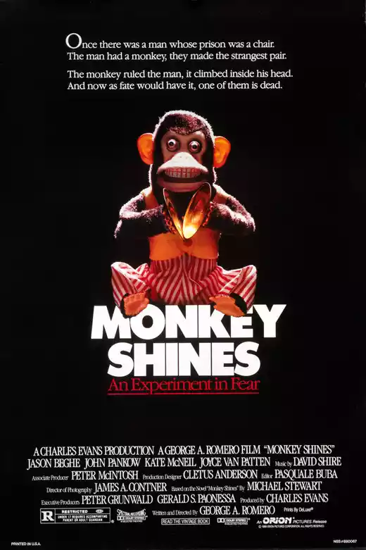 Monkey Shines (1988) 4k