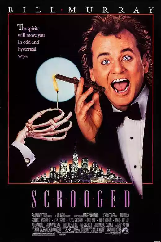 Scrooged (1988) 4k