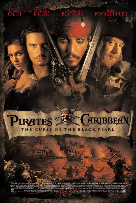 Pirates of the Caribbean: The Curse of the Black Pearl (2003) 4k