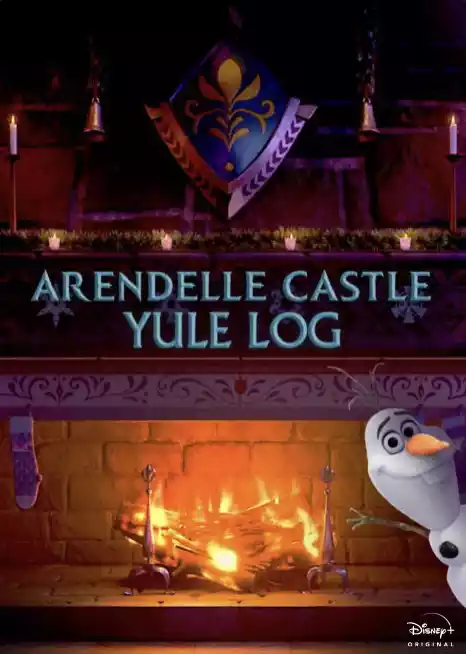 Arendelle Castle Yule Log (2019) 4k