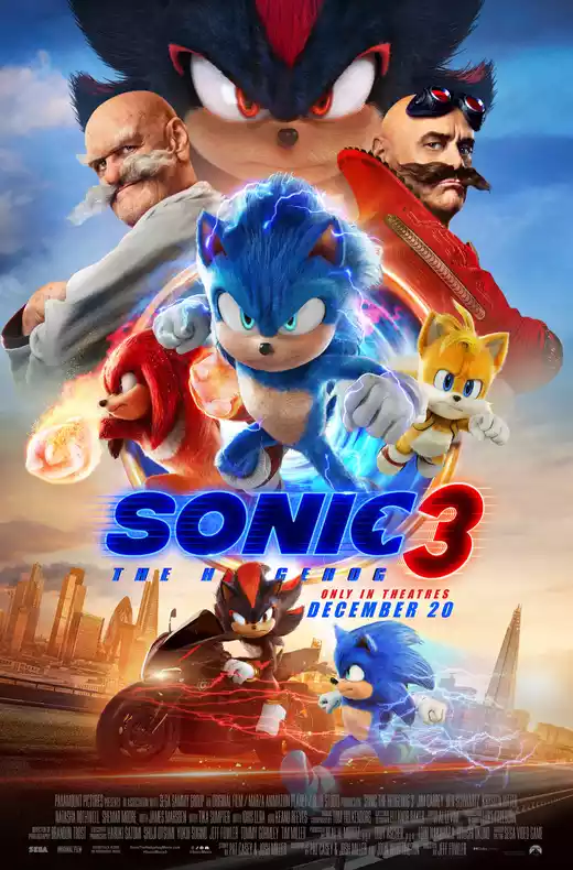 Sonic the Hedgehog 3 (2025) 4k