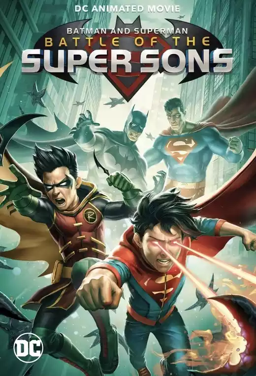 Batman and Superman: Battle of the Super Sons (2022) 4k