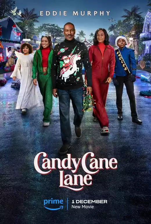 Candy Cane Lane (2023) 4k