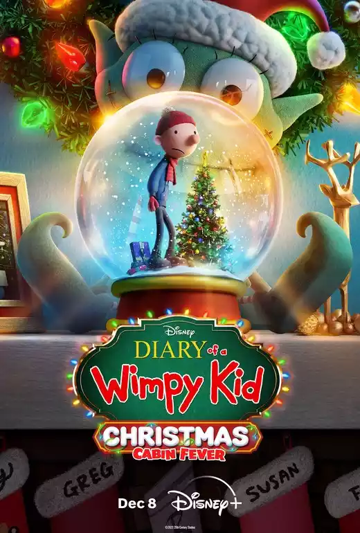Diary of a Wimpy Kid Christmas: Cabin Fever (2023) 4k
