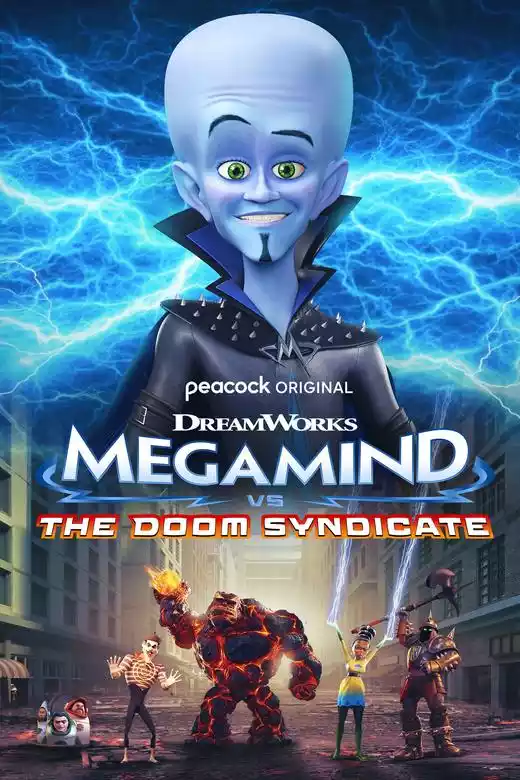 Megamind vs the Doom Syndicate (2024) 4k